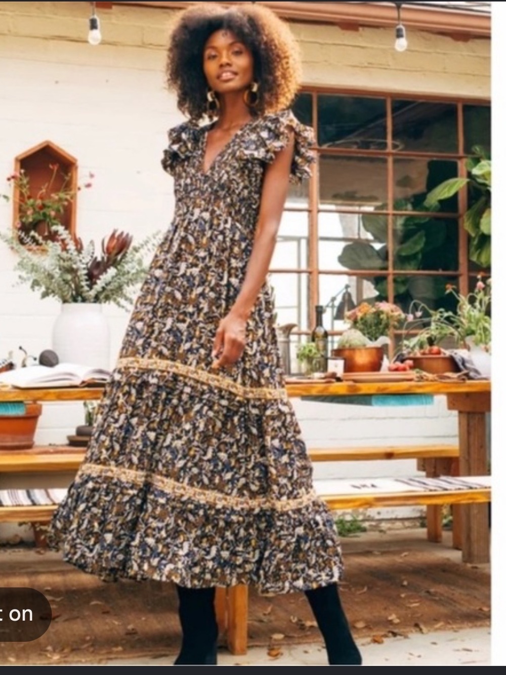 Sea New York |  Walker Tiered Maxi Dress